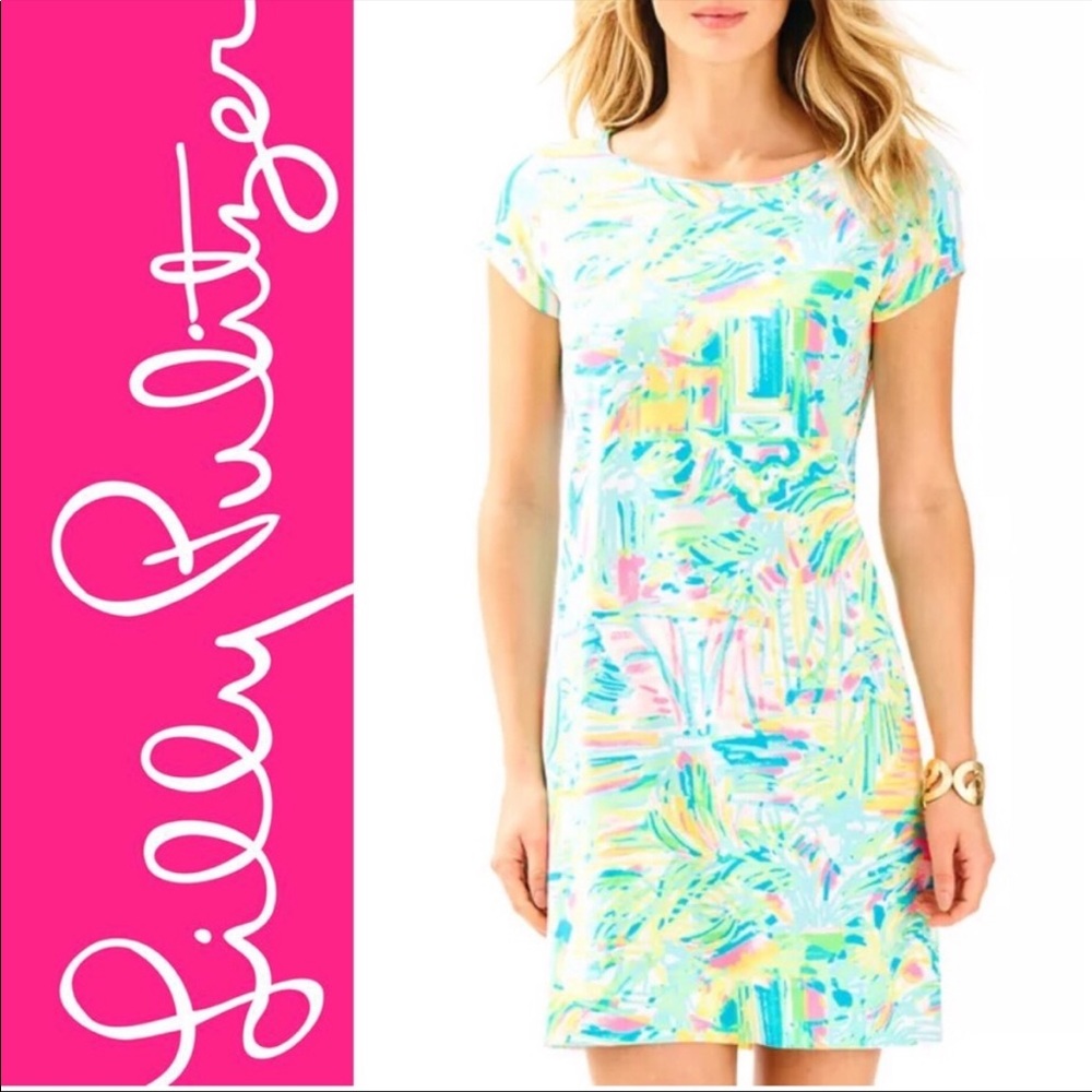 Lilly Pulitzer Marlowe Dress in Sea Salt and Sand